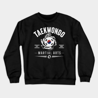 Taekwondo Fighter Korean Tae Kwon Do Martial Arts Training for men Crewneck Sweatshirt